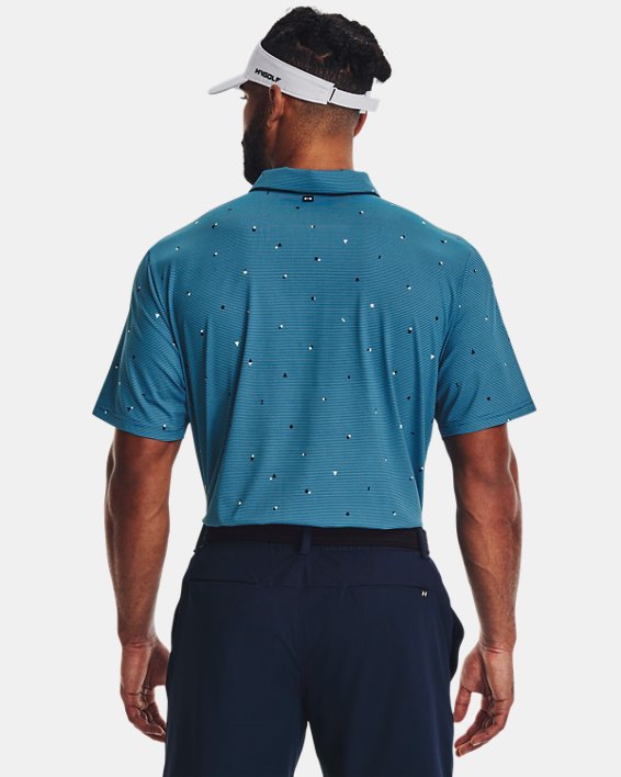 Men's UA Iso-Chill Verge Polo, Blue, pdpMainDesktop image number 1